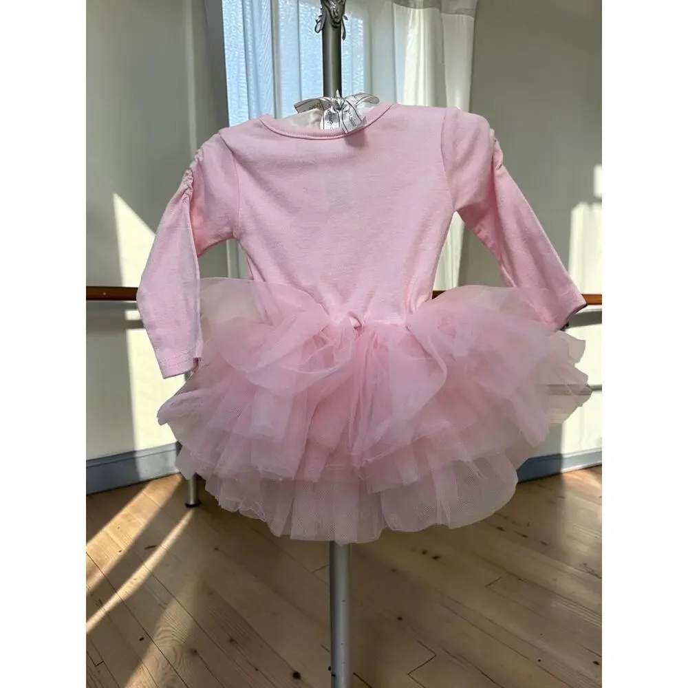 Pink Ballerina Ballet Tutu Dance Skirt Blueber Bouelvard Size 3-6 month Costume